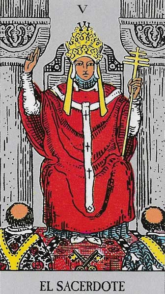 Arcano Mayor Tarot: El Sacerdote