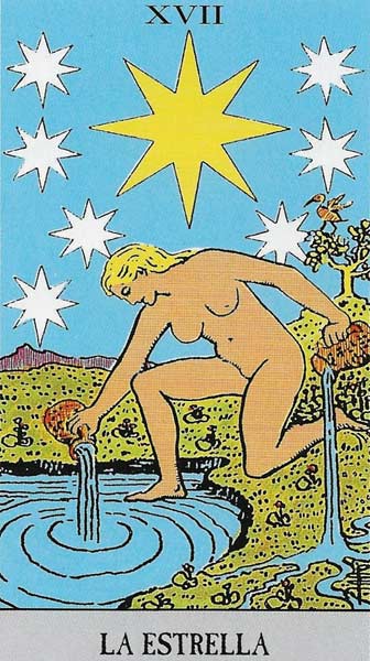 Arcano Mayor Tarot: La Estrella