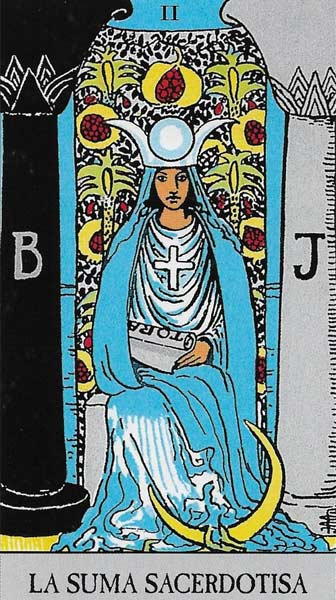 Arcano Mayor Tarot: La Suma Sacerdotisa