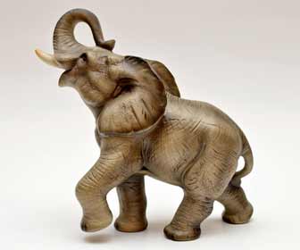 Elefante de la Suerte de madera