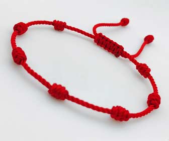 Comprar Pulsera de hilo rojo para la suerte